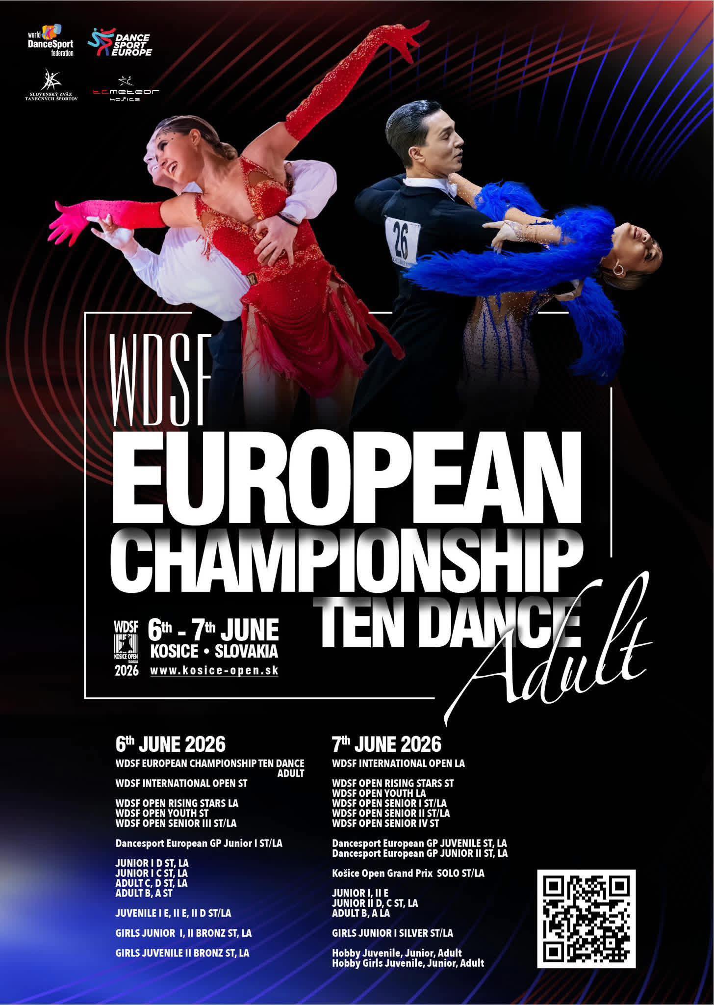 WDSF KOŠICE OPEN 2026